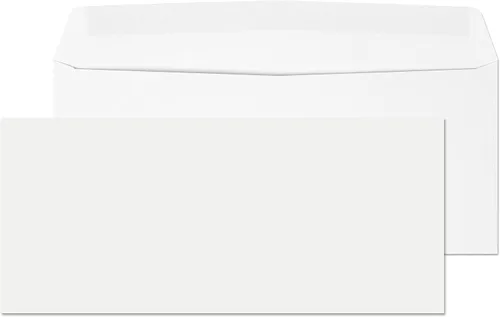 Vista 3 de Blake Purely Everyday - Sobres para ventana de negocios con tinte de seguridad color blanco #10 (3602-76), paquete de 1000-4 1/8 pulgadas x 9 1/2