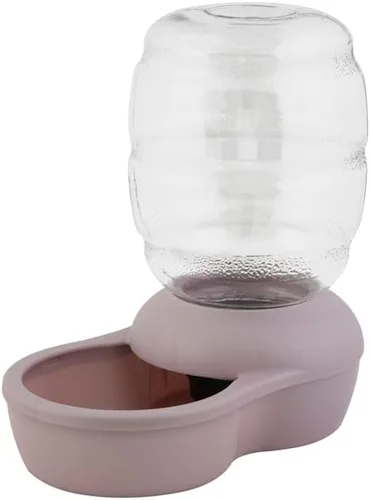 Vista 4 de Petmate Violet Replendish Gravity - Dispensador automático de agua para mascotas para gatos y perros, 0.5 galones