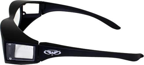 Vista 3 de Global Vision Gafas de seguridad Escort Fit Over 2 pares de lentes amarillas y transparentes