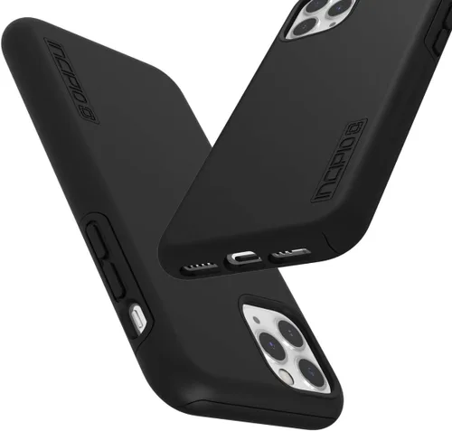 Vista 7 de Incipio DualPro - Funda de doble capa para Apple iPhone 11 Pro con protección flexible contra caídas que absorbe los golpes, color negro