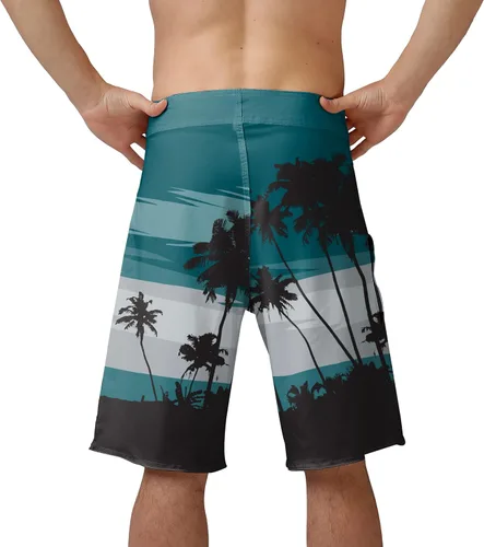 Vista 23 de FOCO Bañador con logotipo del equipo de la NFL para hombre Sunset