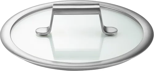 Vista 6 de WMF 732146040 Comfort Line Topfset Induktion Juego de ollas de acero inoxidable mate Cromargan de 4 piezas con tapa de cristal, escala, apilables