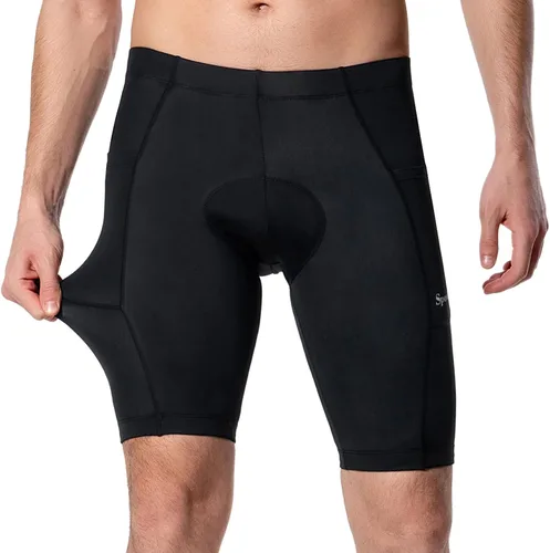 Vista 2 de Men's Cycling Shorts Padded Biking Cycle Clothes Bike Riding Pants Bicycle Mountain Bike Wear UPF 50+