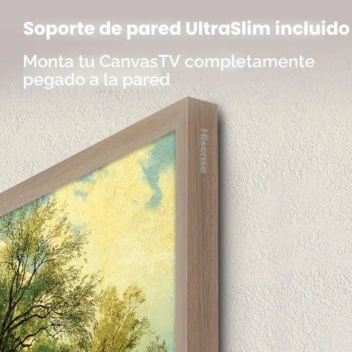 Vista 9 de Hisense Serie de TV Class QLED 4K S7N de 85 pulgadas Dolby Vision HDR Google Smart TV (85S7N) - 144Hz, modo artístico, panel antirreflejo, pantalla