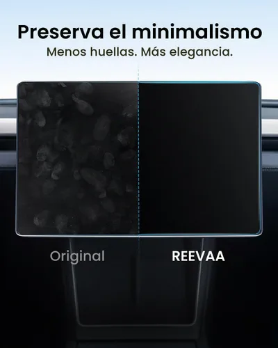 Vista 4 de REEVAA - Protector de pantalla frontal para Tesla modelo Y/3 estándar