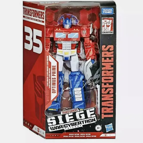 Vista 8 de Transformers Generaciones 35 Aniversario WFC-S65 Animación Clásica Optimus Prime