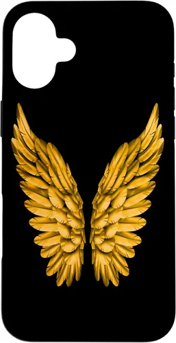 Vista 22 de Funda de ángel para iPhone 16 con alas de ángel Freedom Guardian para hombres y mujeres