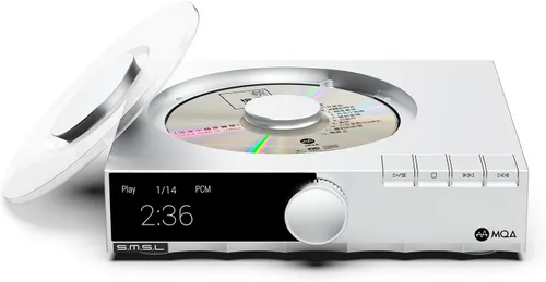 Vista 2 de S.M.S.L PL200T MQA-CD Referencia Transporte Digital Modos de Triple Potencia, Anti-Vibración Precisión 32bit/768kHz DSD512 Entrada y Salida de Reloj