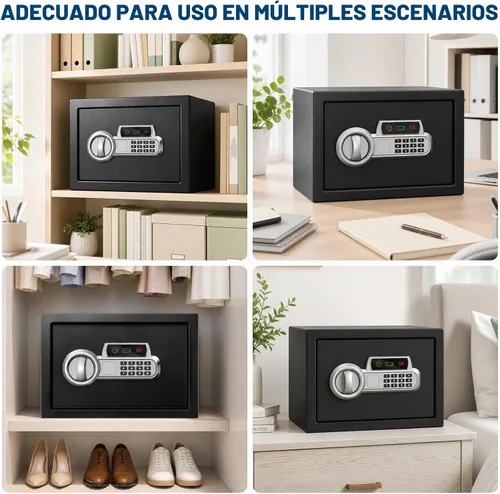 Vista 8 de Caja fuerte a prueba de fuego pequeña de 1,8 pies cúbicos