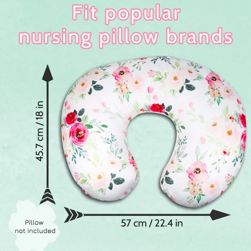 Vista 18 de Funda para almohada de lactancia TANOFAR, funda de almohada de lactancia neutral para bebés niños y niñas, funda de almohada de lactancia ultra