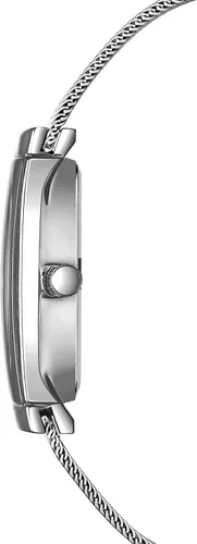 Vista 3 de NIBOSI Reloj de pulsera analógico de cuarzo para hombre con correa de malla de acero inoxidable y calendario de fecha