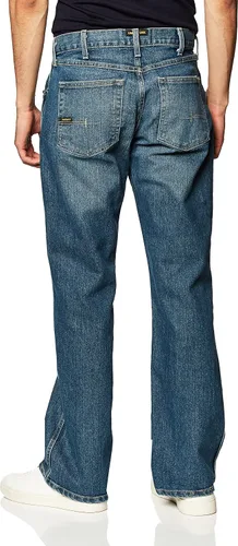 Vista 3 de Ariat Rebar M4 Relaxed DuraStretch - Jeans básicos de corte de bota para hombre, Carbine