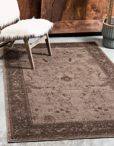 Vista 13 de Unique Loom La Jolla Collection - Alfombra de granja, contemporánea, botánica, tradicional, vintage