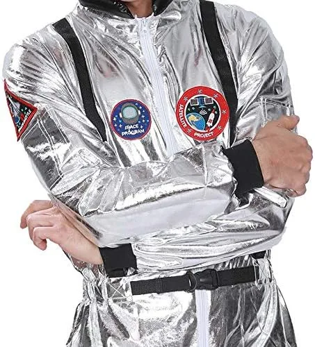Vista 7 de Disfraz de astronauta para hombre EraSpooky