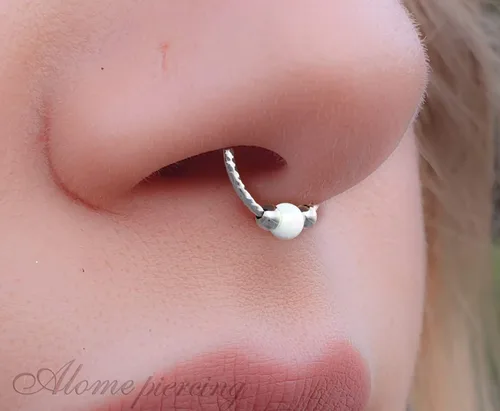 Vista 30 de Fake Opal Septum Rings