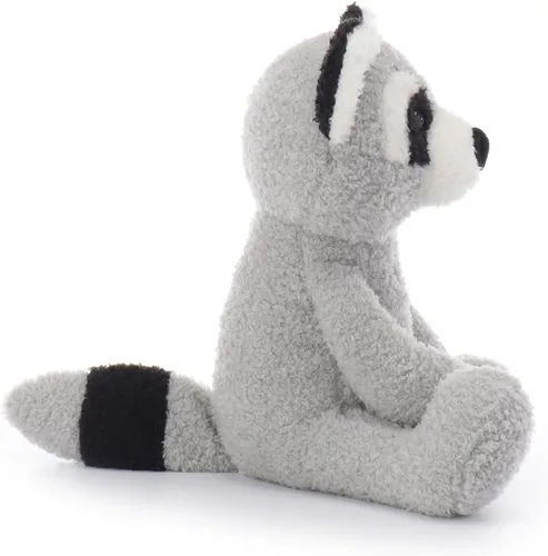 Vista 6 de Apricot Lamb Juguetes de peluche de mapache de terciopelo suave, perfecto para niños (Mapache de terciopelo)