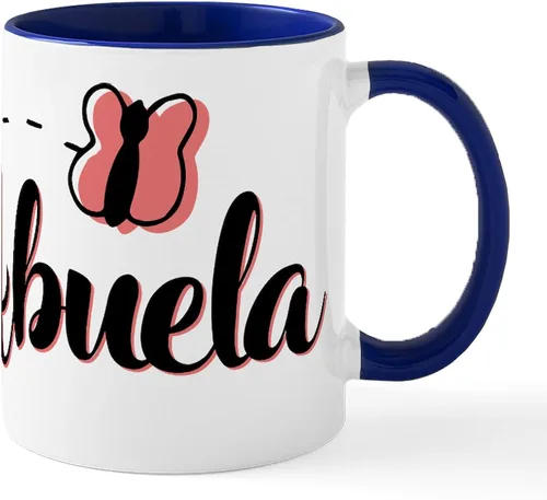 Vista 16 de CafePress Taza de café de cerámica Number One Abuelo de 11 oz (11.0 fl oz)