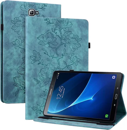 Vista 38 de Funda para Samsung Galaxy Tab S5e 10.5 2019 Modelo SM-T720/T725/T727, funda delgada de piel sintética con soporte multiángulo y soporte