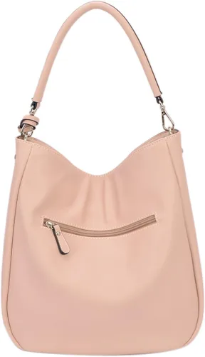 Vista 5 de DAVIDJONES - Bolso tipo Hobo de piel sintética suave para mujer, bolso cruzado mediano, bolso de hombro con asa superior, Bolso Hobo clásico simple