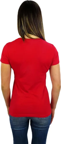 Vista 2 de Disney Camiseta con cuello en V Minnie Mouse para mujer