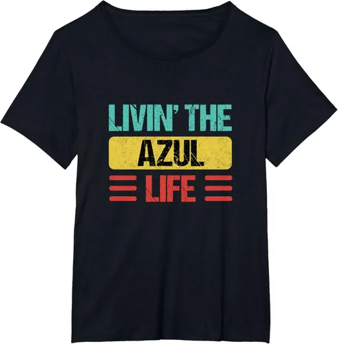 Vista 28 de Camiseta Azul Name, Negro