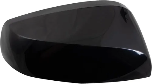 Vista 7 de TRQ Espejo calefactable eléctrico para el lado del pasajero, luz de charco de memoria negra lisa, punto ciego compatible con Toyota Sienna TO1320427