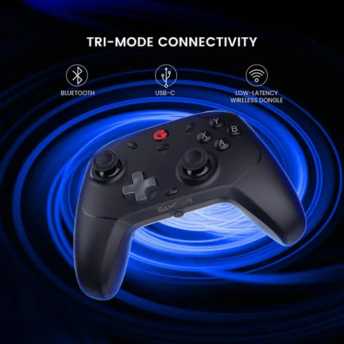 Vista 8 de GameSir T4 Cyclone Pro Wireless Pro Controller for SwitchLiteOLED, Hall Effect Controller (No Drifting) for Windows PC, macOS, Steam Deck, Android &