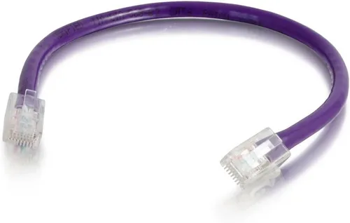 Vista 75 de C2G, cables Cat 6, parche de cables sin arranque, Negro