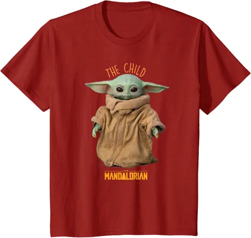 Vista 50 de Star Wars The Mandalorian Grogu The Child Photo Pose - Camiseta linda Negro