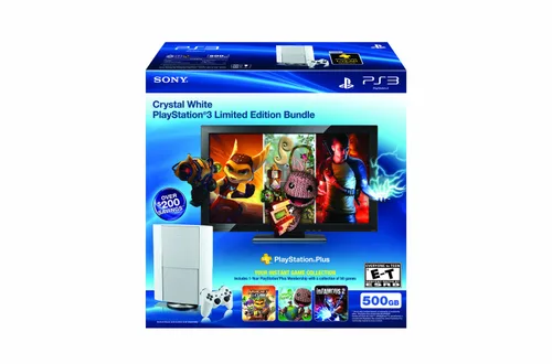Vista 4 de Classic White PS3 Instant Game Collection Bundle