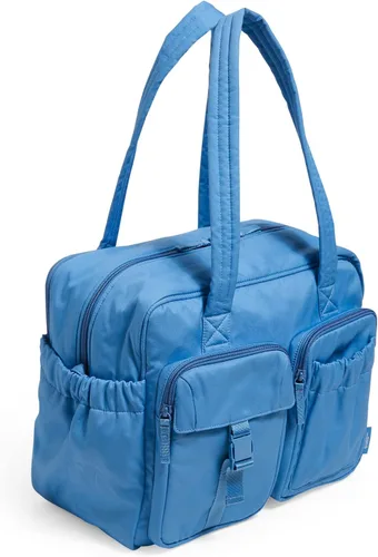 Vista 2 de Vera Bradley Bolsa de viaje de algodón de gran