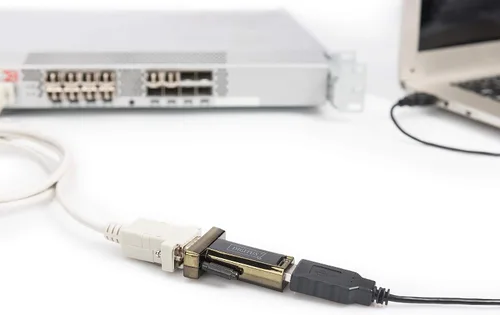 Vista 6 de DIGITUS Adaptador USB a serie - Convertidor RS232 - USB 2.0 Tipo A a DSUB 9M - Chipset PL2303GT - Incluye cable de 31.5 in
