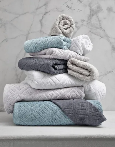 Vista 7 de Nine West - Juego de toallas de lujo de 6 piezas, 100% algodón turco, de secado rápido, altamente absorbente y cómodo, incluye 2 toallas de baño, 2
