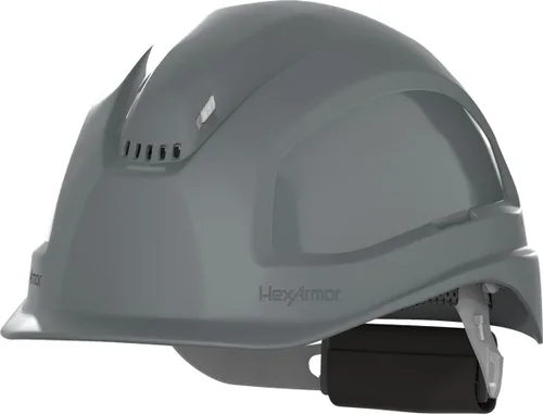 Vista 40 de HexArmor Casco de Seguridad Ceros® Casco Ceros® Duro Blanco