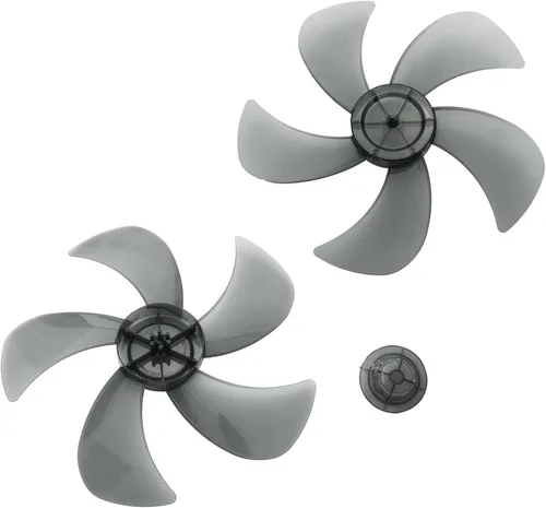 Vista 9 de JEATHA Hoja de ventilador de plástico con cubierta de tuerca, aspas de ventilador silenciosas universales accesorio de repuesto para ventilador