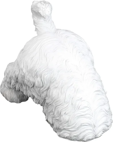 Vista 3 de Design Toscano Estatua de perro de excavación de Highland Terrier