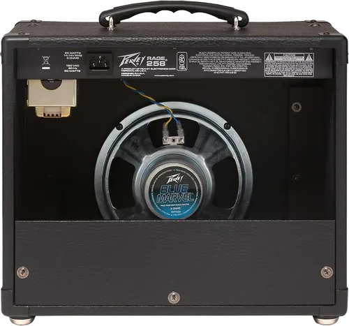 Vista 5 de Peavey Amplificador de guitarra combinado Rage® 258. Tecnología TransTube®, preamplificador y amplificador de potencia, 2 años de garantía