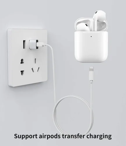 Vista 2 de zoyuzan Paquete de 3 adaptadores USB C a USB, convertidor de cable de carga tipo C hembra a USB macho para iPhone 11 12 Mini Pro Max Airpods iPad