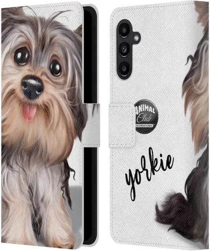 Vista 18 de Head Case Designs Officially Licensed Animal Club International Bat Faces Leather Wallet Case Compatible with Samsung Galaxy A13 5G (2021)