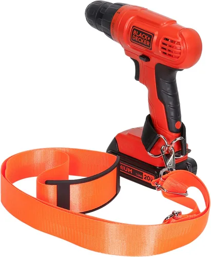 Vista 2 de Khanka Soporte de correa de hombro de taladro ajustable, compatible con la mayoría de taladros inalámbricos, especialmente diseñado