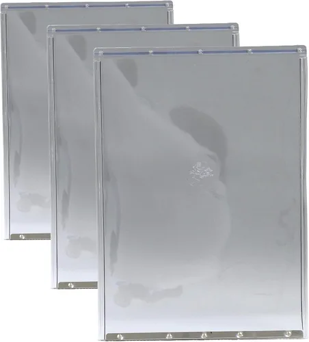 Vista 3 de Ideal Pet Products Solapa de repuesto de vinilo transparente, pequeña, tamaño de solapa de 5" x 7
