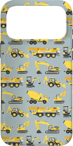 Vista 22 de Fun Construction Vehicles Truck Pattern Case for iPhone 17