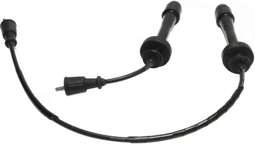 Vista 3 de Para Mazda Protege - Cable de bujía (2001, 2002, 2003), acabado negro, 0.197 in, 4 cilindros, 2,0 l
