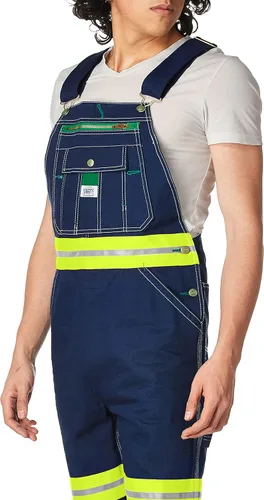 Vista 3 de Liberty mens Hi-vis Bib Overall