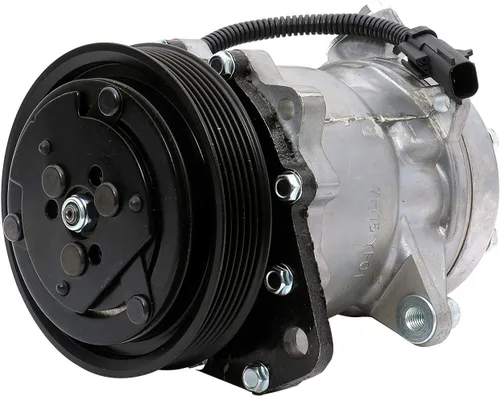 Vista 11 de FKG Compresor de CA y embrague de A/C 73111FJ000 apto para Subaru Forester 2014-2018, Subaru Impreza 2012-2016 (solo H4 2.0L)