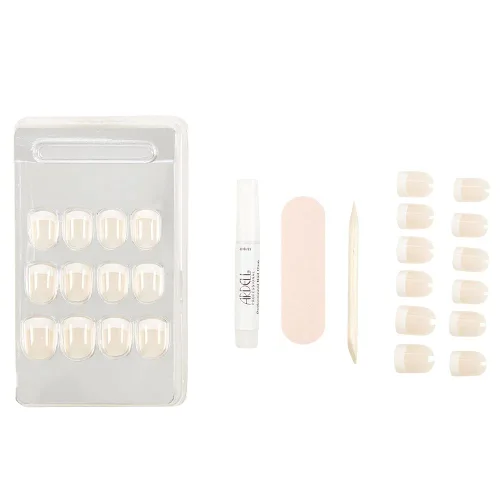 Vista 7 de Ardell Nail Addict - Juego de uñas artificiales, francés clásico