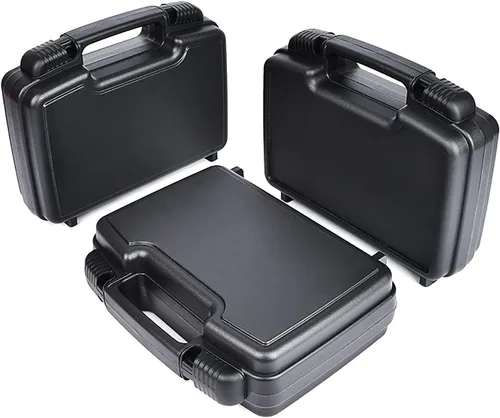 Vista 9 de Funda rígida pequeña con espuma, 10 pulgadas de espuma ligera acolchada de protección de transporte/almacenamiento - Interior personalizable