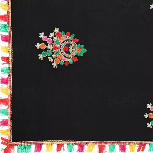 Vista 5 de Salwar - Conjunto de traje kameez para mujer, listo para usar, vestido de punjabi indio de talla grande, vestido de fiesta Patiala para mujer, negro
