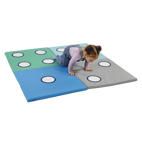 Vista 12 de ECR4Kids SoftZone 123 Look at Me - Tapete de actividades plegable, contemporánea