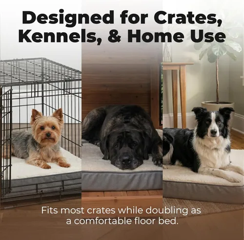 Vista 7 de Best Pet Supplies Casa Cama para Perros Alfombrilla para Jaula Carpa Interior Redonda Suave de Felpa para Razas Pequeñas, Medianas y Grandes - Beige